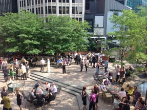 The garden at Heinz Hall